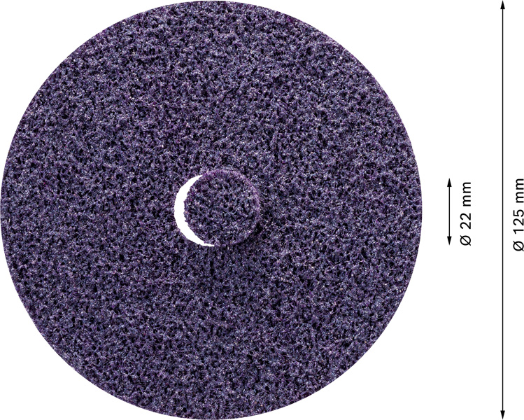 EXPERT N477 SCM Scheibe für Winkelschleifer, 125 x 22&nbsp;mm, extra grob, 25-tlg. Produktbild img1 L
