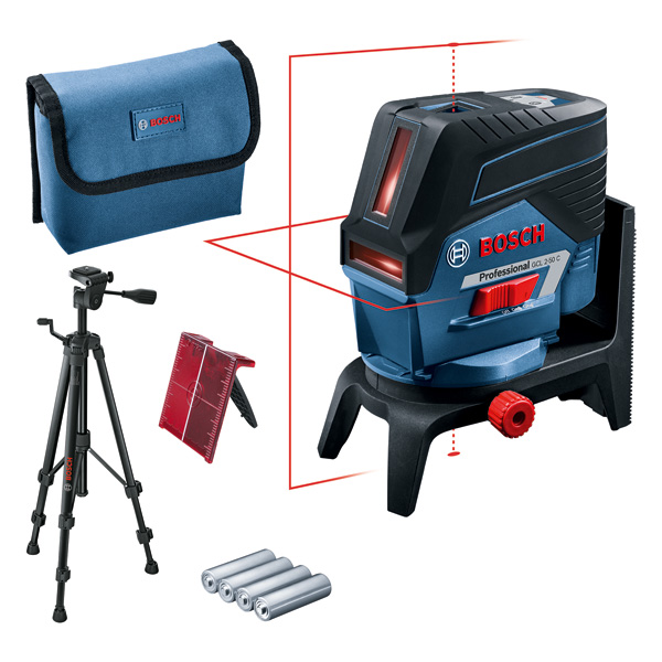 Kombilaser GCL 2-50 C, mit 4 x 1,5-V-LR6-(AA)-Batterien, RM 2, BT 150 Produktbild img1 L