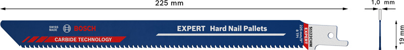 EXPERT Hard Nail Pallets S1122CHM Säbelsägeblatt, 1&nbsp;Stk. Produktbild img3 L