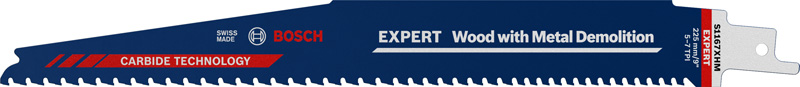 EXPERT Wood with Metal Demolition S1167XHM Säbelsägeblatt, 1 Stück Produktbild img1 L