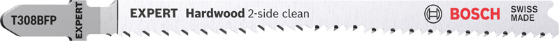 EXPERT ‘Hardwood 2-side clean’ T 308 BFP Stichsägeblatt, 5&nbsp;Stück Produktbild img1 L