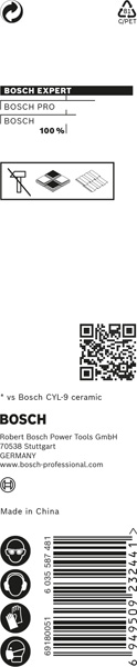 EXPERT HEX-9 HardCeramic Bohrer, 8 x 90&nbsp;mm Produktbild img2 L