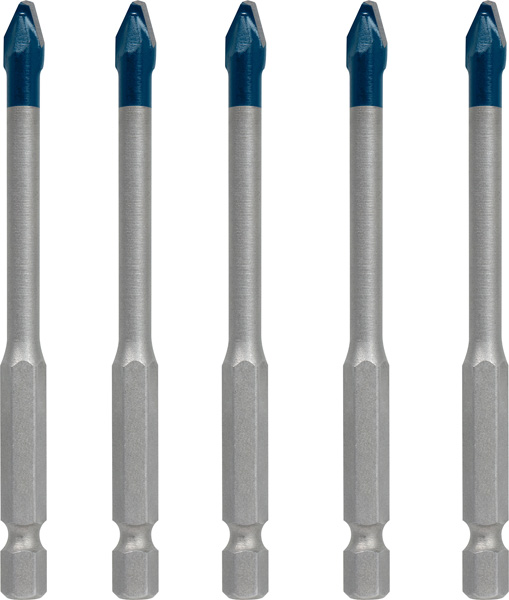 EXPERT HEX-9 HardCeramic Dachziegel-Bohrer-Set, 6 mm, 5-tlg. Produktbild img1 L