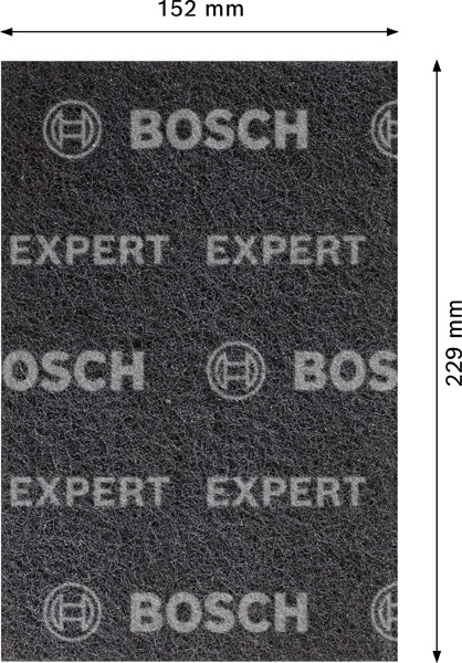 EXPERT N880 Vliespad zum Handschleifen, 152 x 229&nbsp;mm, Medium S, 20-tlg. Produktbild img2 L