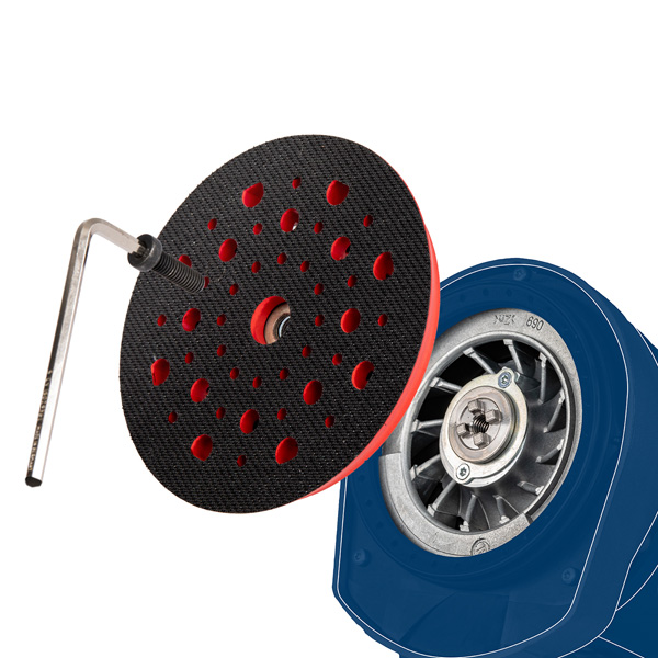 EXPERT Multihole (EXPERT Multiloch) Universalstützteller, 125 mm, weich Produktbild img17 L