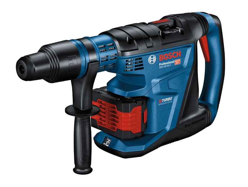 Akku-Bohrhammer BITURBO mit SDS max GBH 18V-40 C, 2 Akku ProCORE18V 5.5Ah Produktbild img2 L
