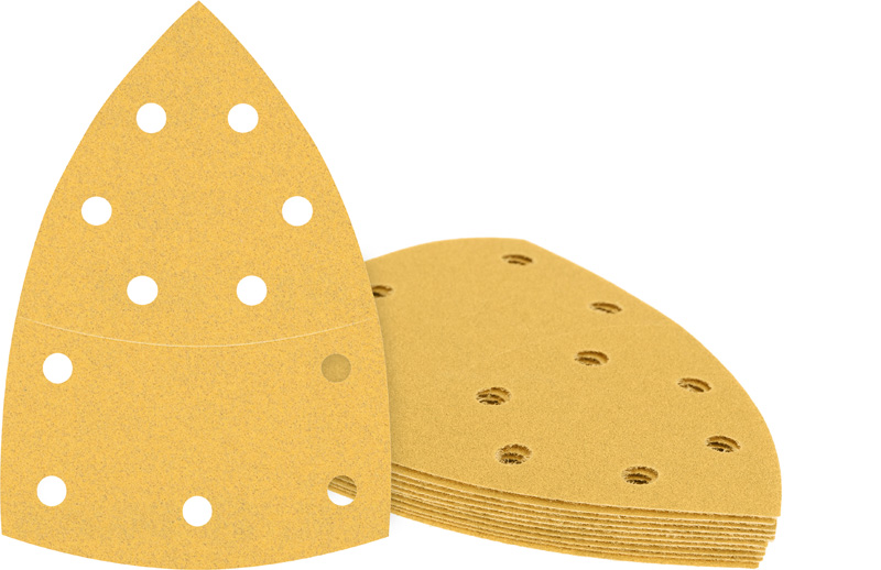 EXPERT C470 Schleifpapier mit 11 Löchern, 102 x 62&nbsp;mm, 93&nbsp;mm, K 120, 10er-Pack Produktbild img4 L