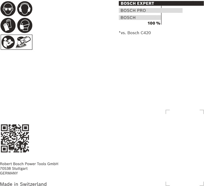 EXPERT C470 Schleifpapier, 102 x 62/93 mm, K 60, 10 Stück Produktbild img5 L