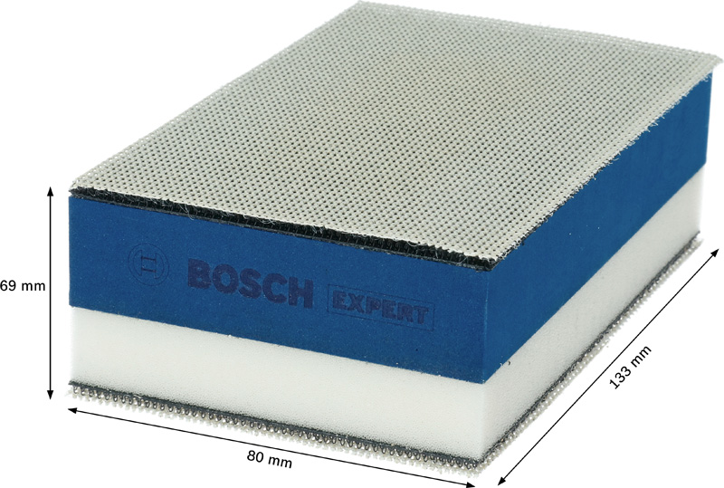 EXPERT Dual Density Set: Handschleifblock und Schleifnetz, 80x133&nbsp;mm Produktbild img3 L