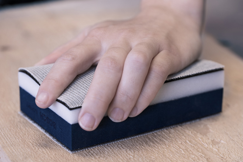 EXPERT Dual Density Set: Handschleifblock und Schleifnetz, 80x133&nbsp;mm Produktbild img22 L