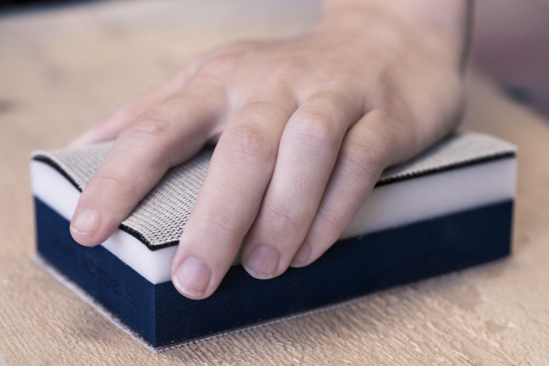 EXPERT Dual Density Set: Handschleifblock und Schleifnetz, 80x133&nbsp;mm Produktbild img29 L