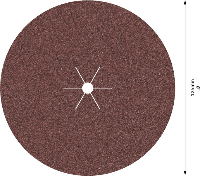 PRO F460 Schleifblatt, G40, G60, G80, G120, G180, 125&nbsp;mm Produktbild img3 L