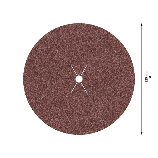PRO F460 Schleifblatt, 125&nbsp;mm, G60 Produktbild img3 L
