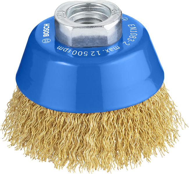 PRO&nbsp;Metal clean Topfbürste, 70 x 0,3&nbsp;mm, Gewinde Produktbild img1 L