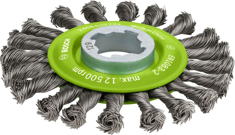 PRO Stainless Steel heavy X-Lock Scheibenbürste, 115 x 0,5 mm Produktbild img1 L