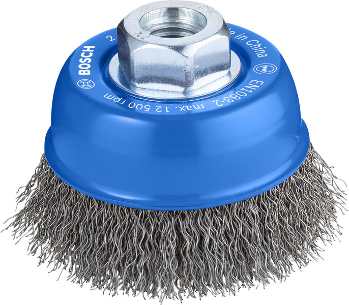 PRO&nbsp;Metal clean Topfbürste, 70 x 0,3&nbsp;mm, Gewinde Produktbild img1 L