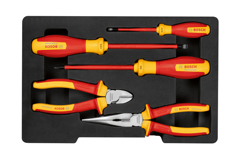 Combo Kit VDE-Werkzeug-Set gemischt, 5-tlg. Produktbild img2 L