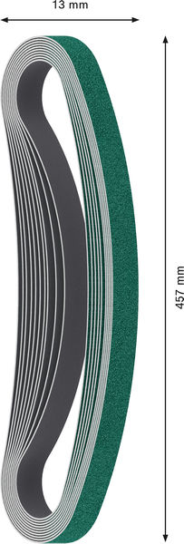 PRO Y580 Schleifband, 13 x 457&nbsp;mm, G120 Produktbild img3 L