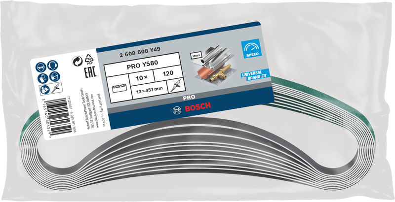 PRO Y580 Schleifband, 13 x 457&nbsp;mm, G120 Produktbild img2 L