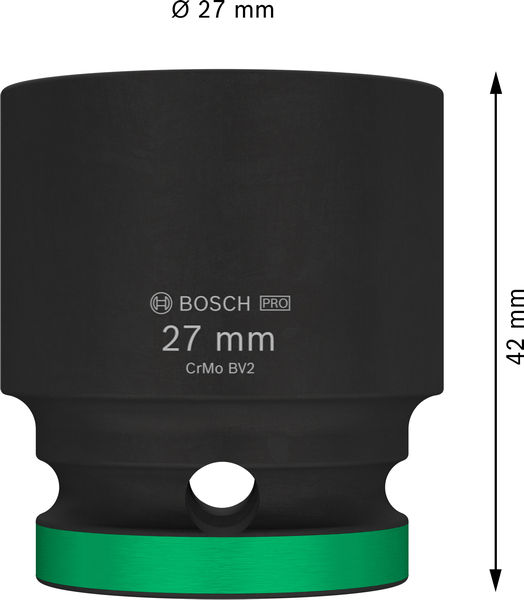 PRO Impact Socket, 1/2", 27&nbsp;mm, Standard Produktbild img3 L