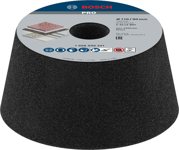 PRO Metal Konischer Schleiftopf, 90 x 110 x 55 mm, G54 Produktbild img1 L