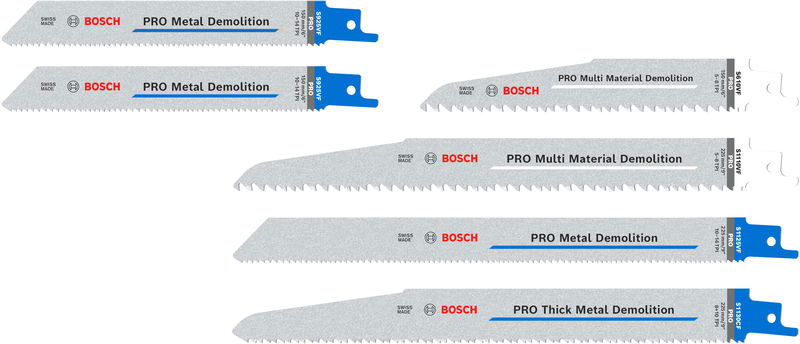 PRO Demolition Blade Set, 6-tlg. Produktbild img2 L