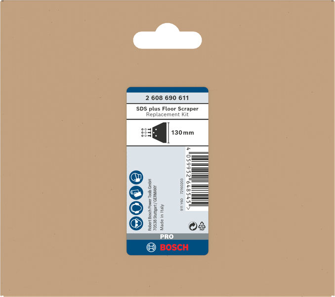 PRO SDS plus Floor Scraper, 130&nbsp;mm Produktbild img2 L