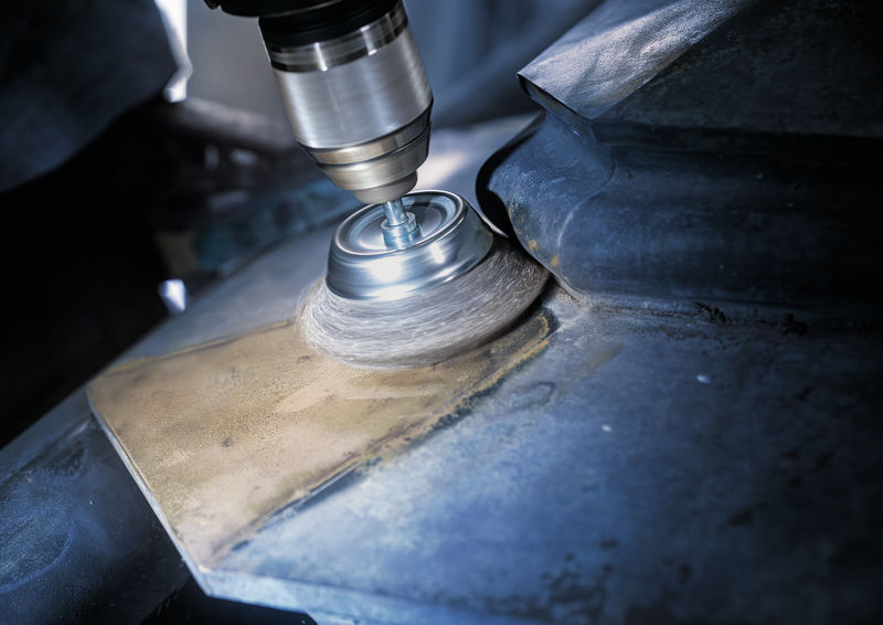 PRO&nbsp;Metal clean Topfbürste, gerader Schaft, 50 x 0,3&nbsp;mm Produktbild img8 L