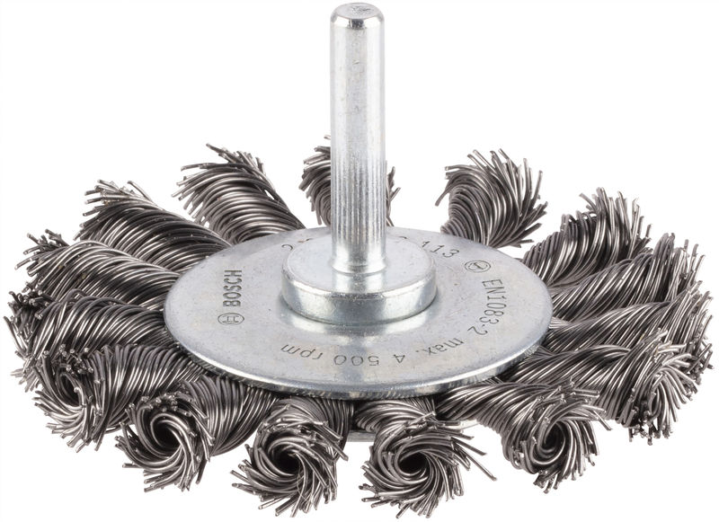 PRO Metal heavy Scheibenbürste, gerader Schaft, 75 x 0,5 mm Produktbild img1 L