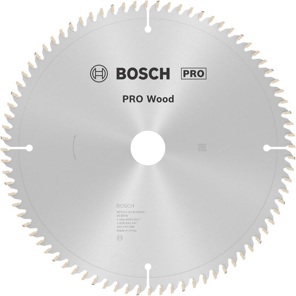 PRO&nbsp;Wood Kreissägeblatt, 254 x 2.5 x 30&nbsp;mm Produktbild img1 L