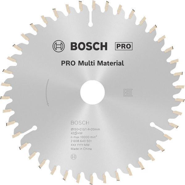 PRO&nbsp;Multi Material Kreissägeblatt, 150 x 2 x 20&nbsp;mm Produktbild img1 L
