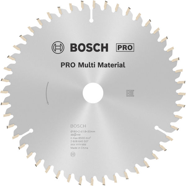 PRO&nbsp;Multi Material Kreissägeblatt, 180 x 2,4 x 30&nbsp;mm Produktbild img1 L
