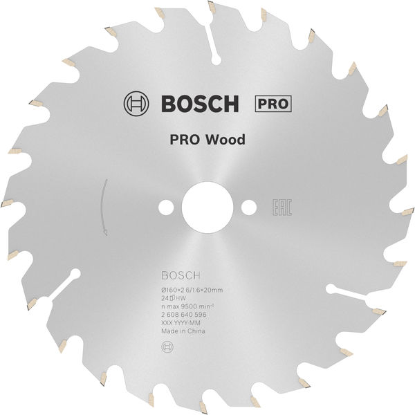 PRO&nbsp;Wood Kreissägeblatt, 160 x 2.6 x 20&nbsp;mm Produktbild img1 L