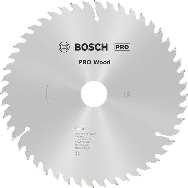 PRO&nbsp;Wood Kreissägeblatt, 210 x 2.8 x 30&nbsp;mm Produktbild img1 L