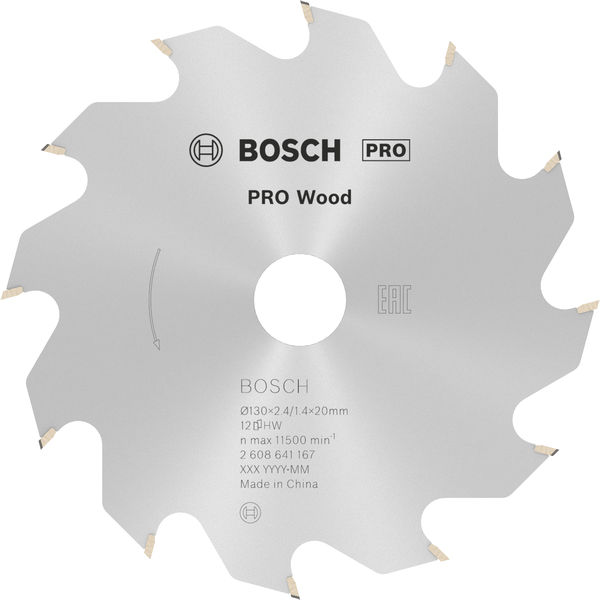 PRO&nbsp;Wood Kreissägeblatt, 130 x 2.4 x 20&nbsp;mm Produktbild img1 L