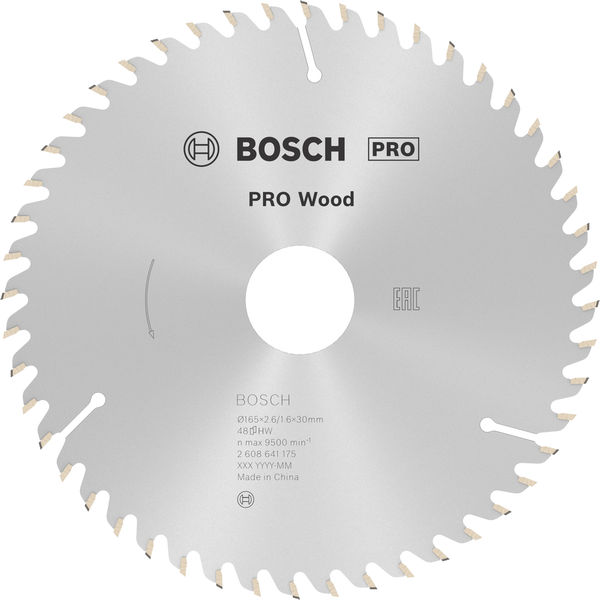 PRO&nbsp;Wood Kreissägeblatt, 165 x 2.6 x 30&nbsp;mm Produktbild img1 L