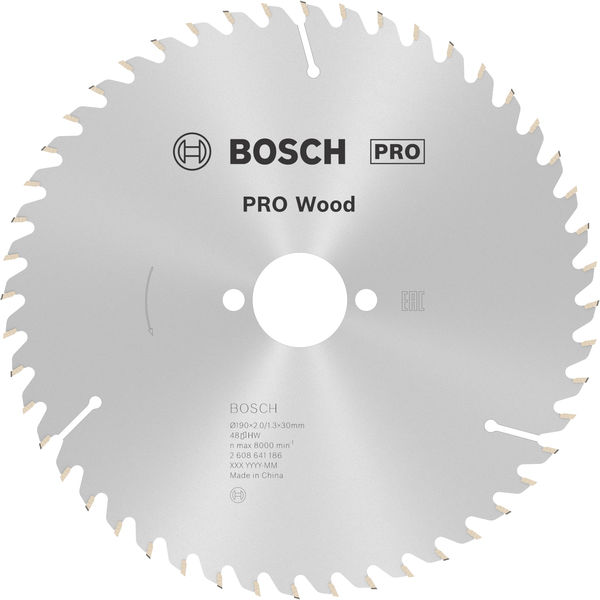 PRO&nbsp;Wood Kreissägeblatt, 190 x 2 x 30&nbsp;mm Produktbild img1 L