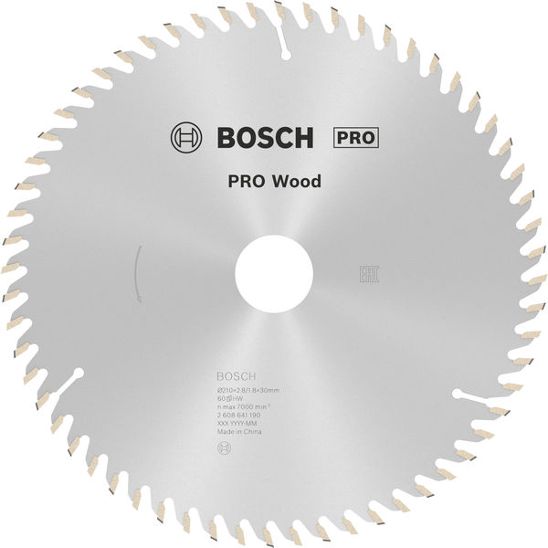 PRO&nbsp;Wood Kreissägeblatt, 210 x 2.8 x 30&nbsp;mm Produktbild img1 L