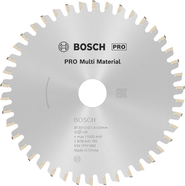 PRO&nbsp;Multi Material Kreissägeblatt, 130 x 2 x 20&nbsp;mm Produktbild img1 L