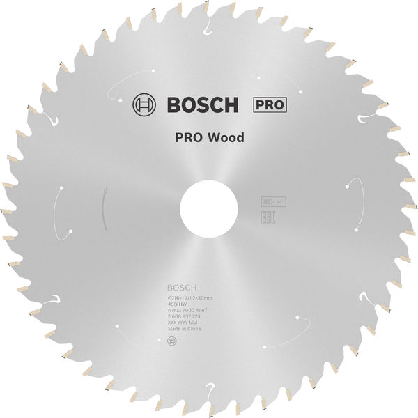 PRO&nbsp;Wood cordless Kreissägeblatt, 216 x 1,7 x 30&nbsp;mm Produktbild img1 L