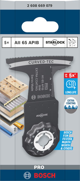 PRO AII 65 APIB Blatt für Multifunktionswerkzeuge, 65 x 40 mm Produktbild img4 L