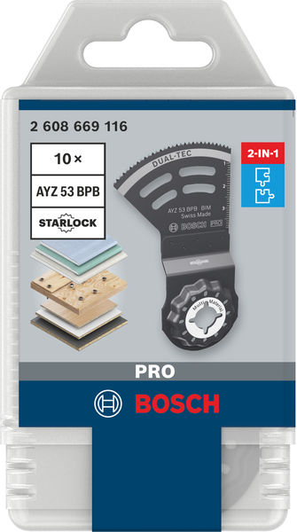 PRO AYZ 53 BPB Blatt für Multifunktionswerkzeuge, 53 x 40&nbsp;mm Produktbild img3 L