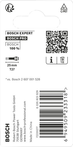 PRO Torx Impact Bit, T27, 25&nbsp;mm, 2-tlg. Produktbild img4 L