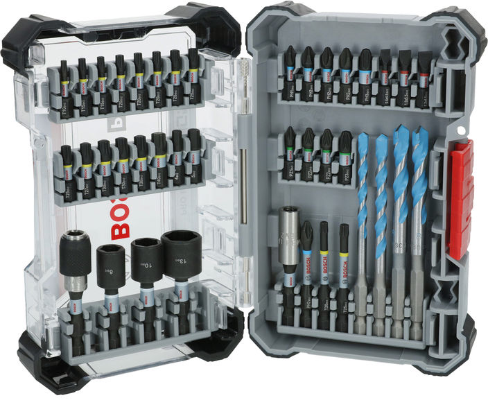 PRO Impact Schrauberbits und Multi Construction Bohrer Mixed Set, 40-tlg. Produktbild img1 L