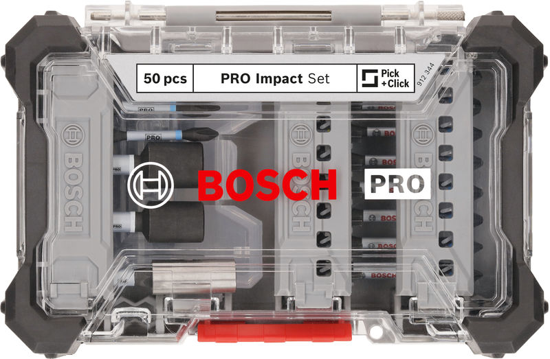 PRO Impact Schrauberbit-Set, 50-tlg. Produktbild img2 L