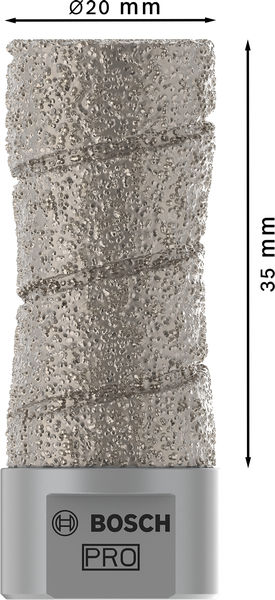 PRO Ceramic dry X-Lock Fräser, 20&nbsp;x&nbsp;35&nbsp;mm Produktbild img1 L