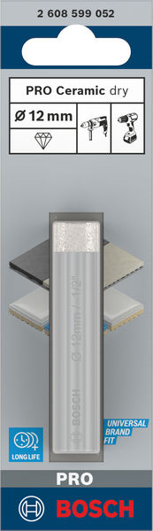 PRO Ceramic dry Bohrer, 12 x 66&nbsp;mm Produktbild img3 L