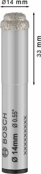 PRO Ceramic dry Bohrer, 14&nbsp;x&nbsp;33&nbsp;x&nbsp;13&nbsp;mm Produktbild img1 L