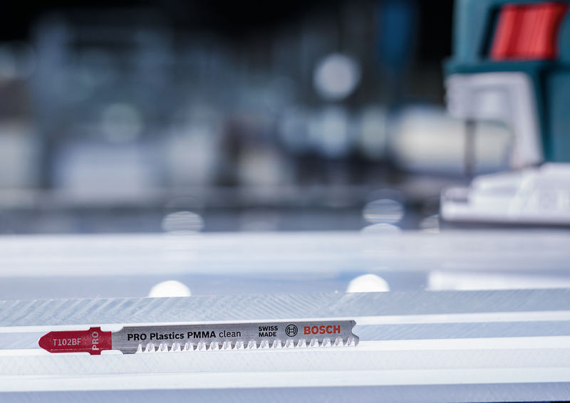 PRO Plastics PMMA clean T102BF Stichsägeblatt, 92 mm, 3-tlg. Produktbild img8 L