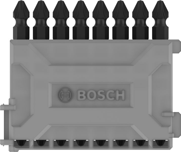 PRO Impact Schrauberbit mit Doppelklingen und Pick and Click, PZ2, 65&nbsp;mm, 8-tlg. Produktbild img4 L